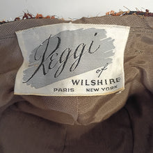 Load image into Gallery viewer, Reggi of Wilshire Vintage 1960's Turban-Style Hat