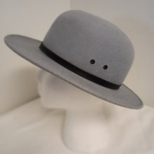 Load image into Gallery viewer, Vintage Lady Stetson Wool Felt Hat with Black Side Knot Band