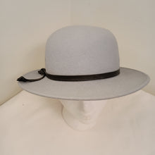 Load image into Gallery viewer, Vintage Lady Stetson Wool Felt Hat with Black Side Knot Band
