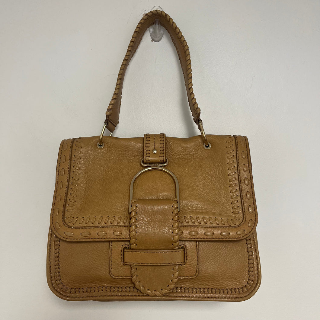 Jimmy Choo Whipstitch Leather Handbag