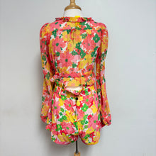 Load image into Gallery viewer, For Love And Lemons Large 2PC Floral Set NWT