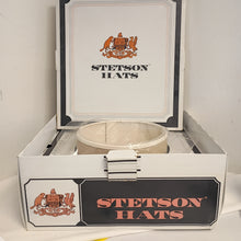 Load image into Gallery viewer, Vintage Lady Stetson Wool Felt Hat with Black Side Knot Band
