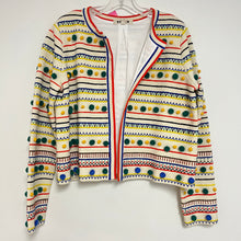 Load image into Gallery viewer, $270 Boden Medium Pom Pom Knitted Jacket
