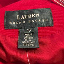 Load image into Gallery viewer, Lauren Ralph Lauren 16 XL Wool Blazer
