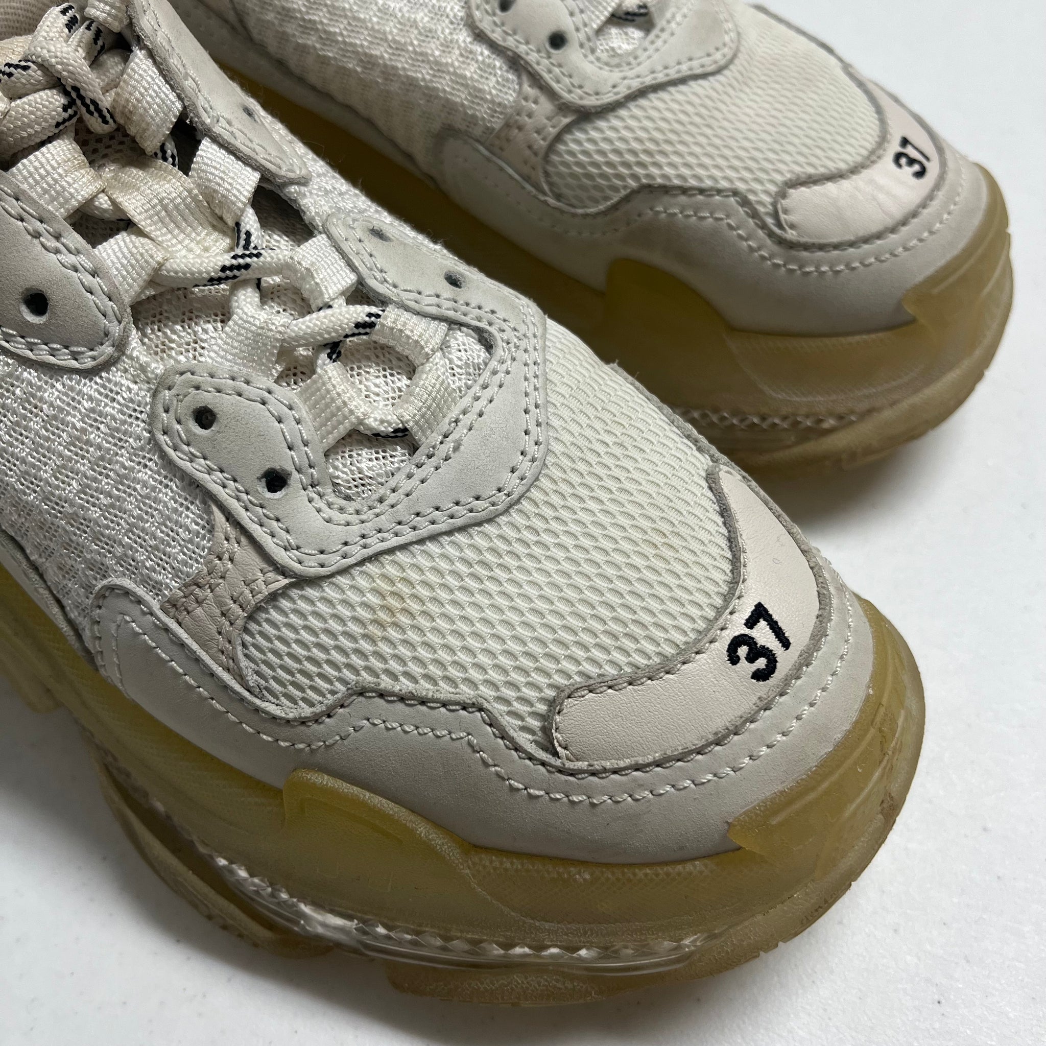 Balenciaga 37 Triple S Sneakers The Avenue Consignment Shoppe