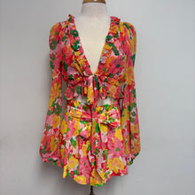 Load image into Gallery viewer, For Love And Lemons Large 2PC Floral Set NWT

