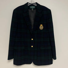 Load image into Gallery viewer, Lauren Ralph Lauren 16 XL Black Watch Blazer
