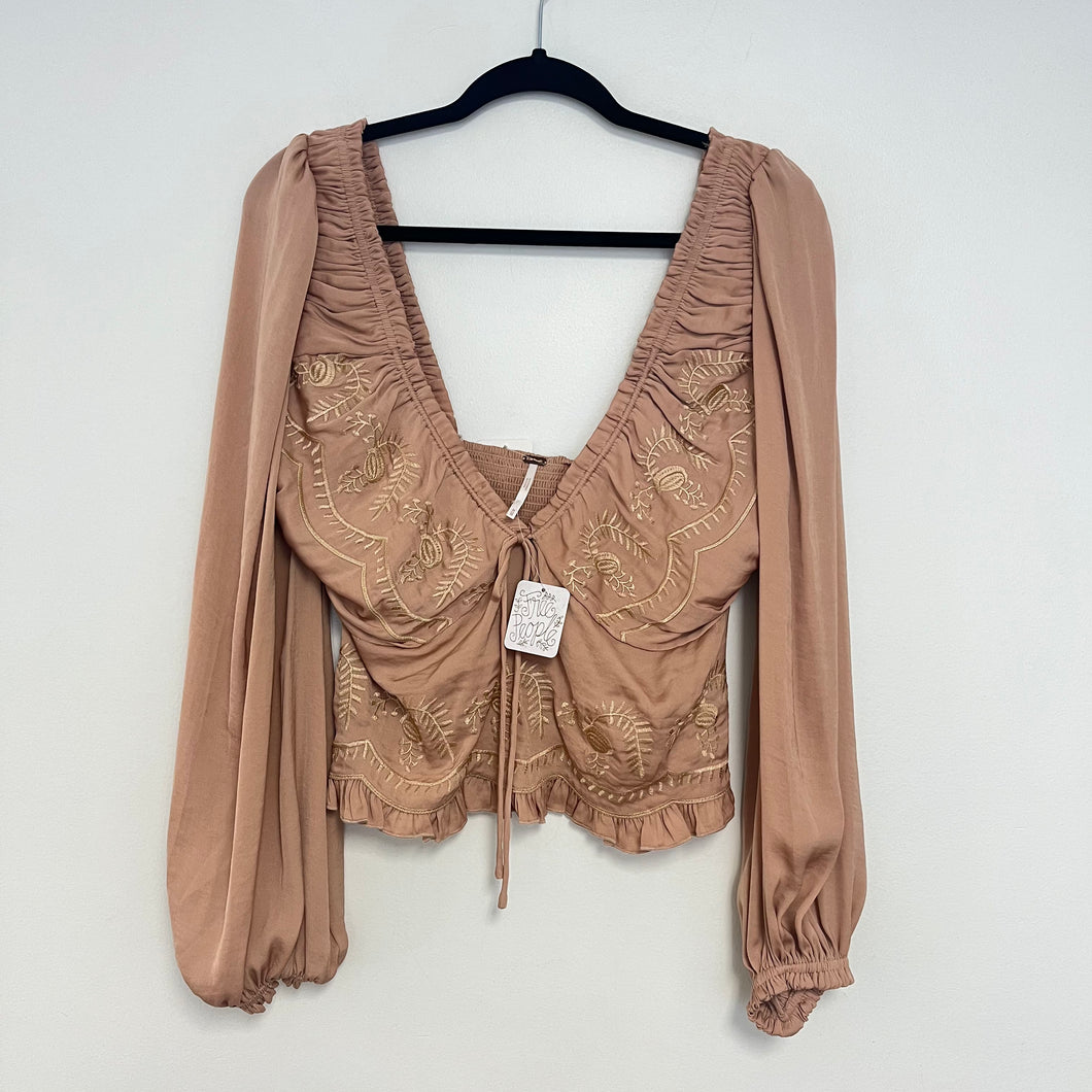 Free People Medium NWT Boho Blouse