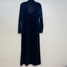 Load image into Gallery viewer, Anthropologie Amadi XS Blue Velvet Dress
