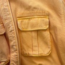 Load image into Gallery viewer, Zara Large Orange Denim Jacket
