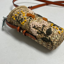 Load image into Gallery viewer, Zara Raffia Mini Crossbody Bag
