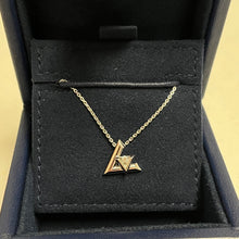 Load image into Gallery viewer, Louis Vuitton LV Volt White Gold &amp; Diamond Necklace
