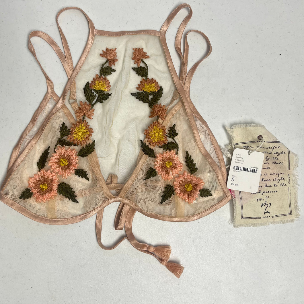 Free People Small NWT Lace Bra