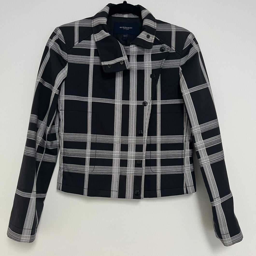 Burberry London 6 Plaid Jacket