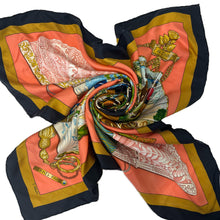 Load image into Gallery viewer, Vintage Hermes 90 Silk Scarf Brise De Charme

