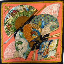 Load image into Gallery viewer, Vintage Hermes 90 Silk Scarf Brise De Charme
