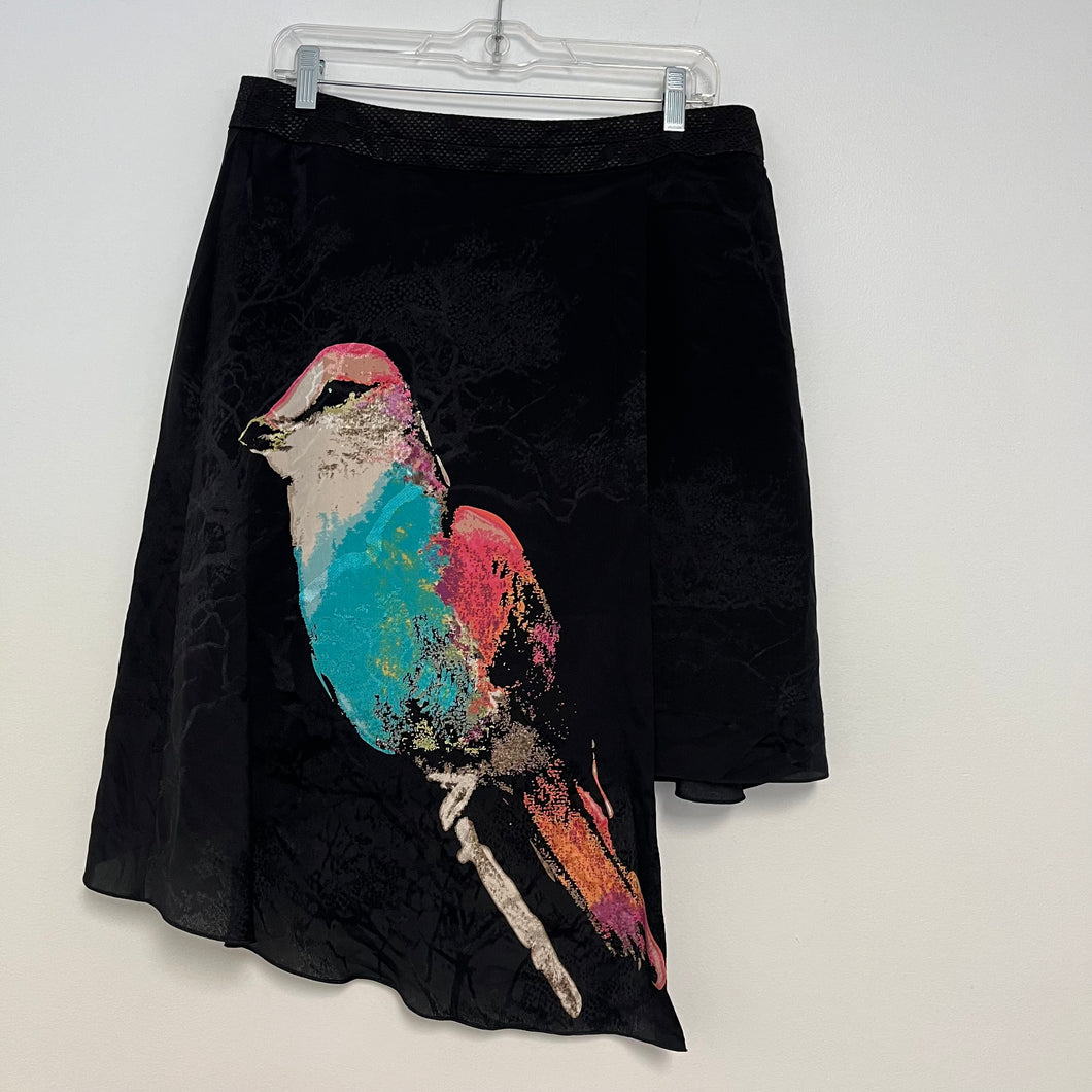 Anthropologie Leifsdottir 12 Bird Skirt