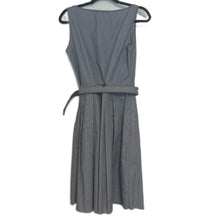 Load image into Gallery viewer, Prada 10 Pinstrip Belted Dress
