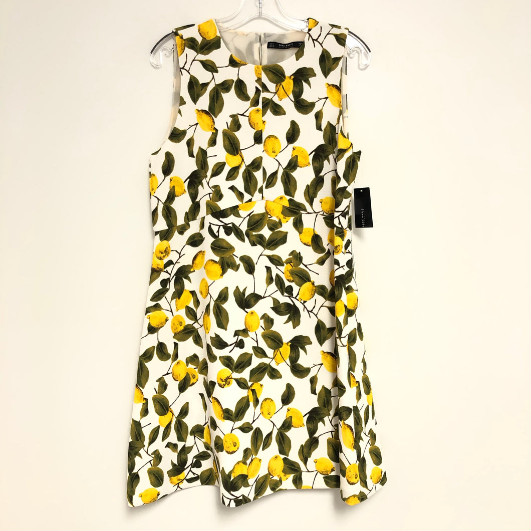 Zara Medium Lemon Dress NWT