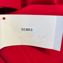 Load image into Gallery viewer, $1,395 St. John Coat Collection 8 Red Long Coat
