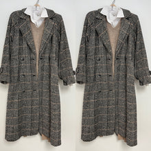 Load image into Gallery viewer, Vintage Burberry Prorsum 10 M/L Tweed XLong Coat
